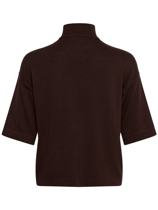 Pullover Lizza KA turtleneck coffee bean