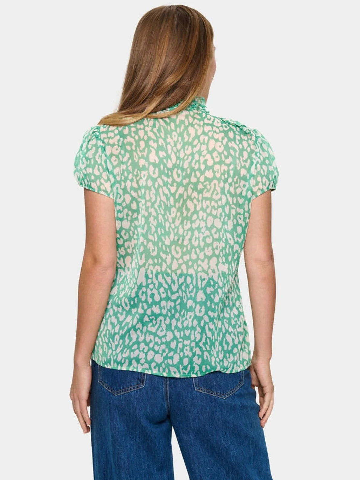 Bluse Lilja SZ Crinkle Jelly Bean Ice Leo