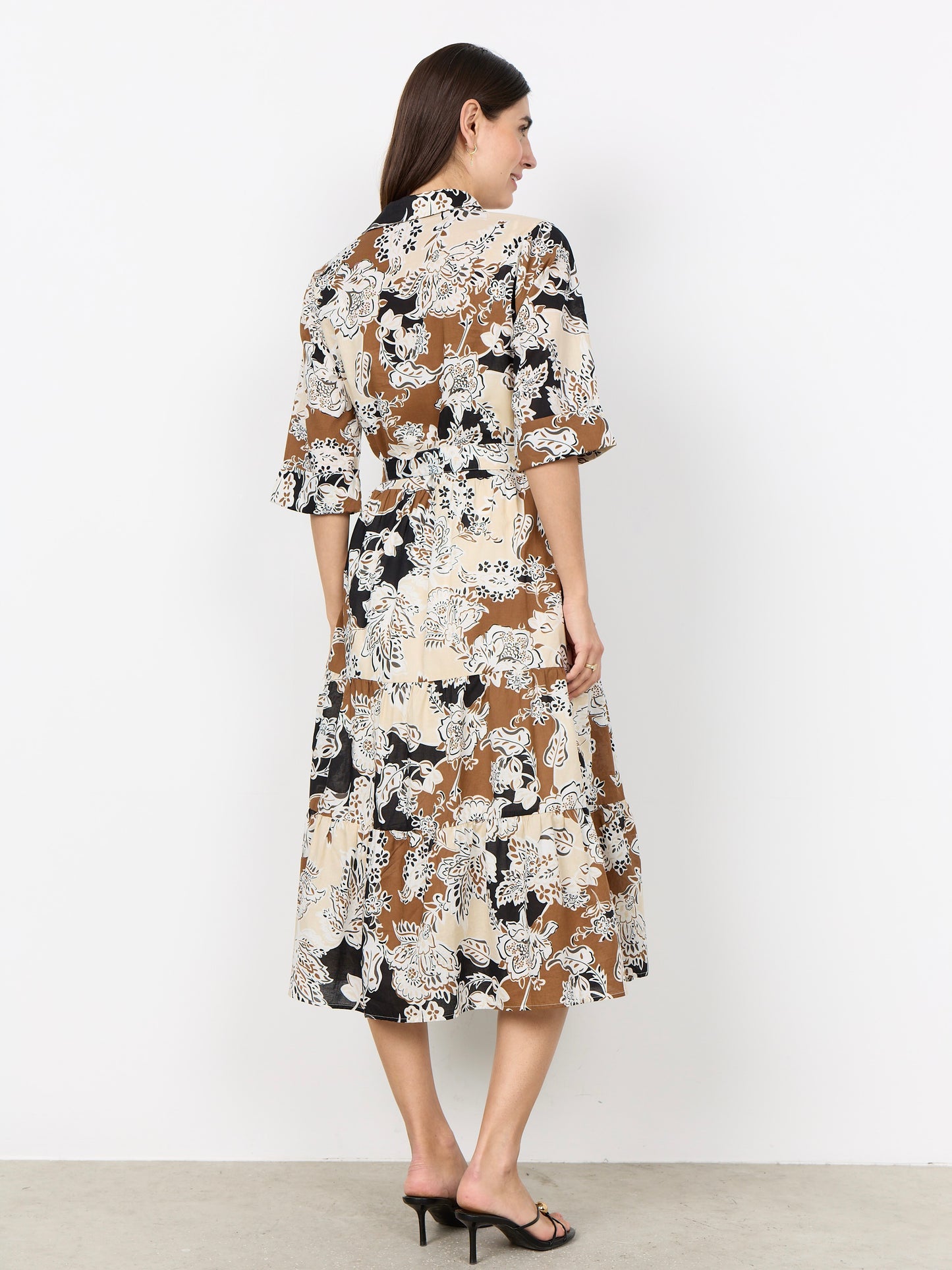 Kleid SC-Faldine 2 black print