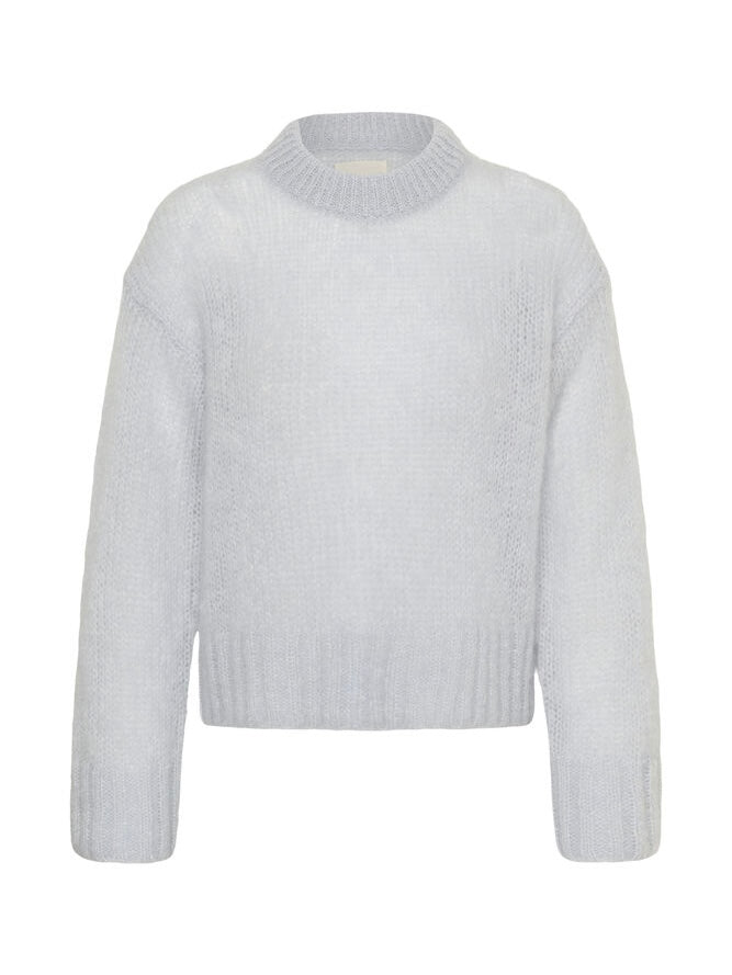 Mohairpullover Sille PW gray dawn