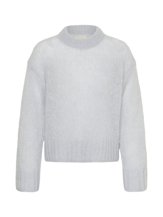 Mohairpullover Sille PW gray dawn