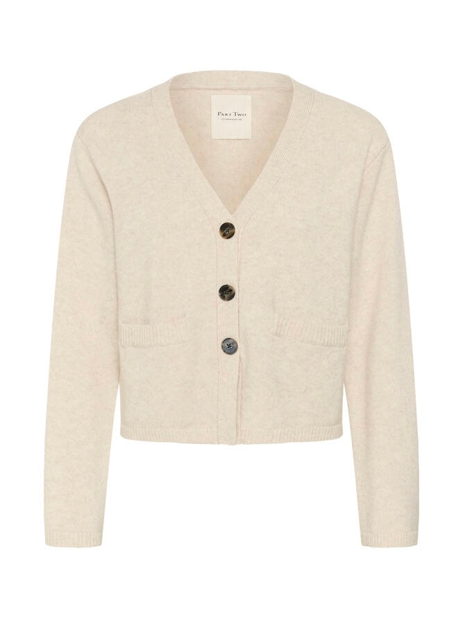 Strickjacke Sveva PW oatmeal melange