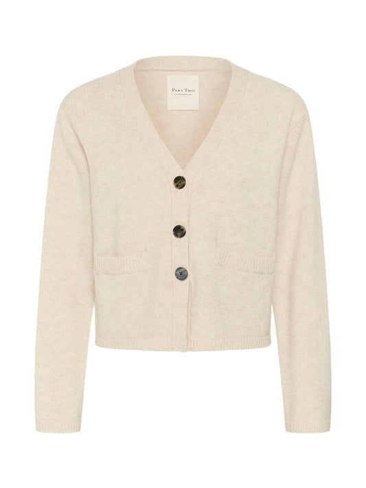 Strickjacke Sveva PW oatmeal melange