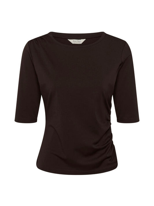 Shirt Chenal PW molé brown
