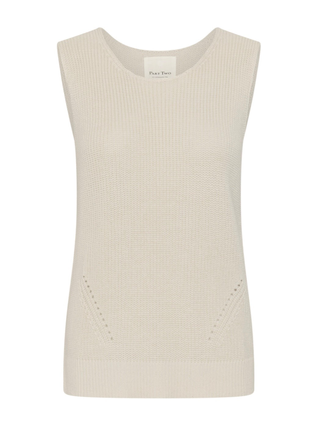 Strickweste Darianna PW whitecap gray