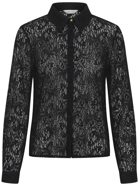 Spitzenbluse Diantha PW black