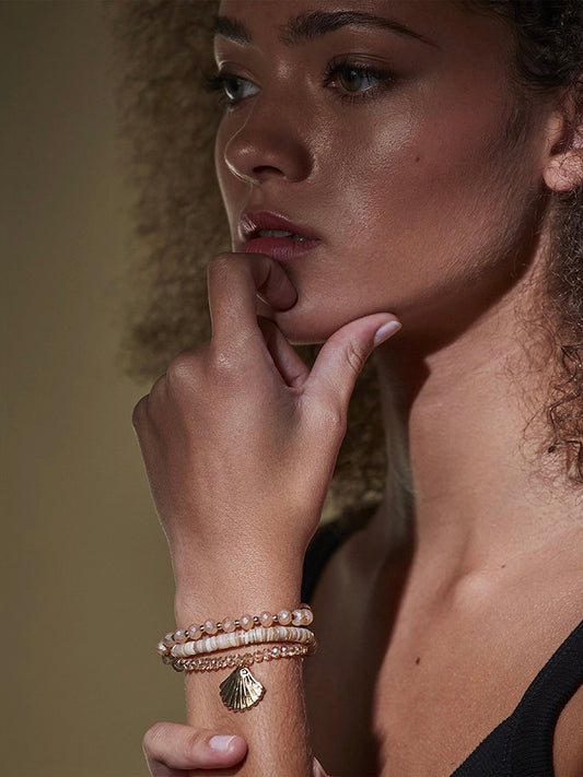 Armband Layla beige