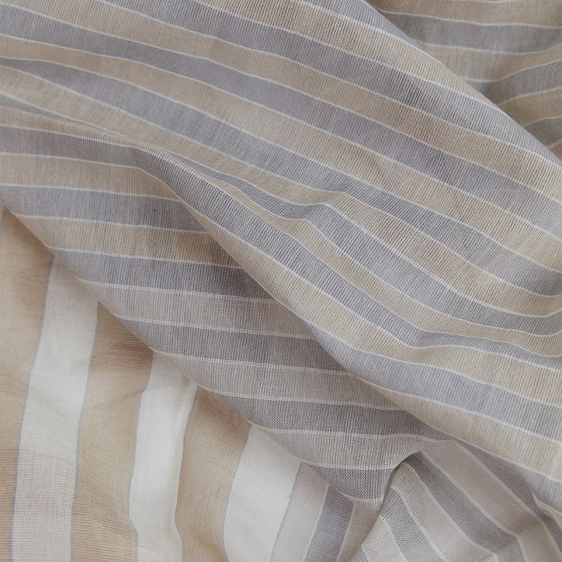 Modeschal Layla beige gestreift