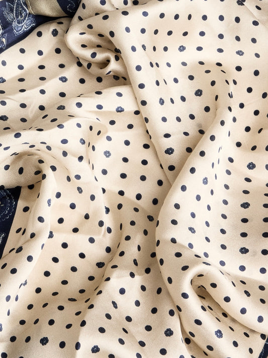 Seidentuch Brenda TT unique navy