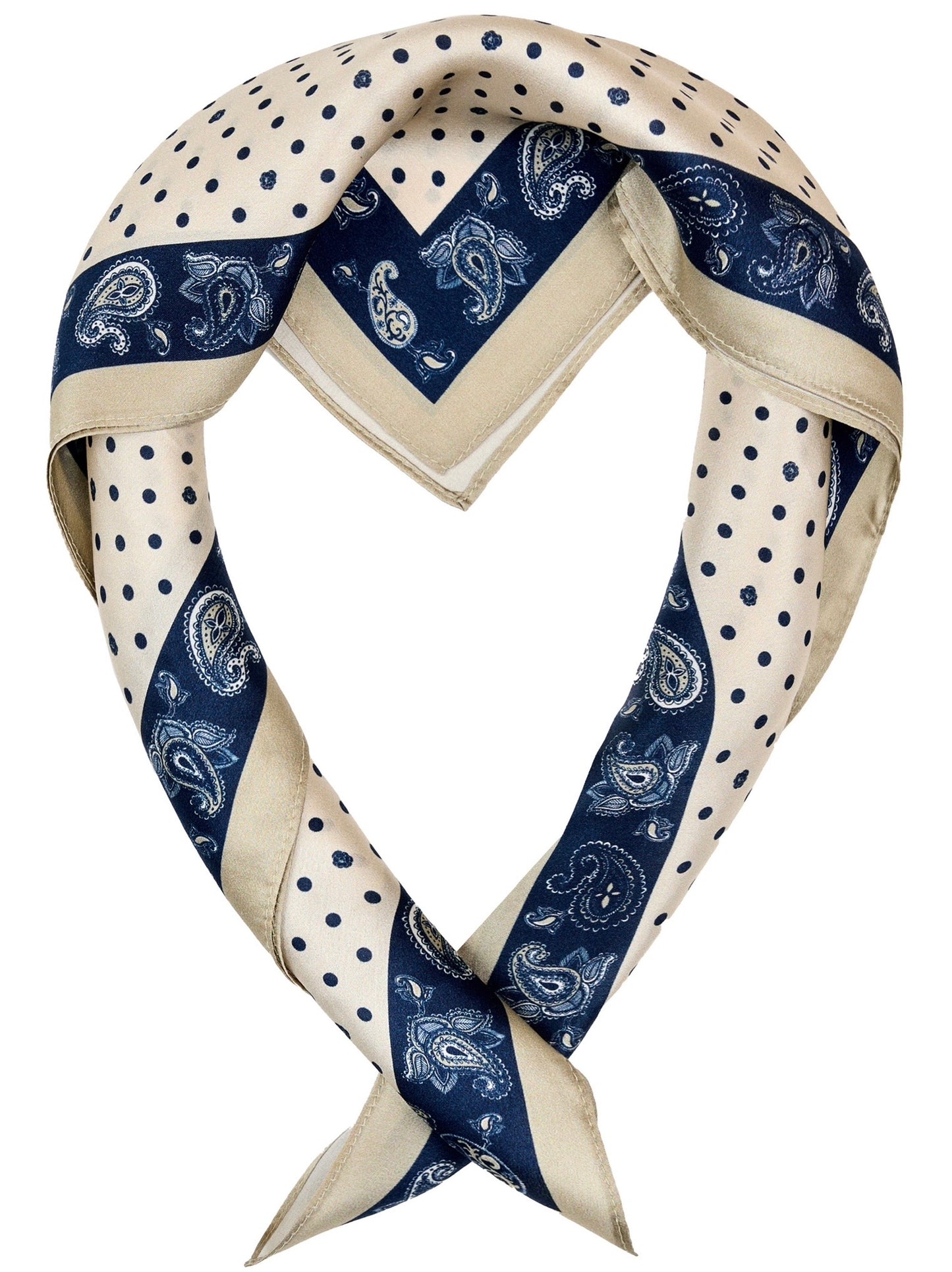 Seidentuch Brenda TT unique navy