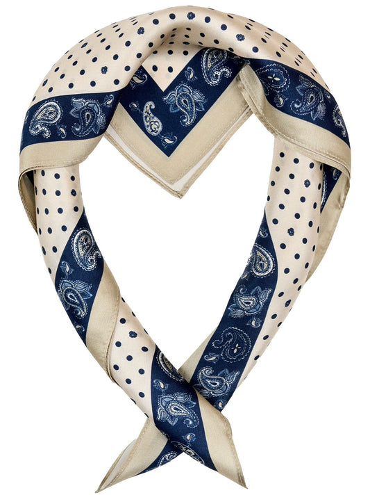 Seidentuch Brenda TT unique navy