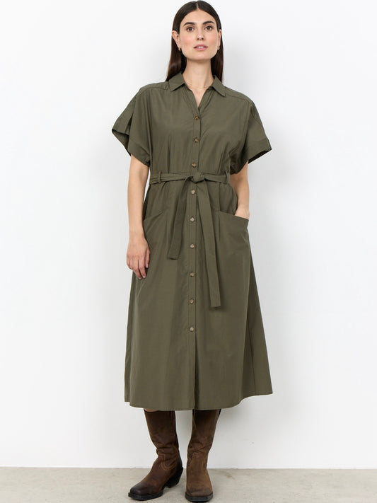 Hemdblusenkleid SC-Netti 133 khaki