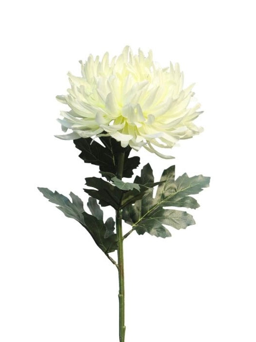 Kunstblume Chrysantheme LINGYUN weiß 65cm
