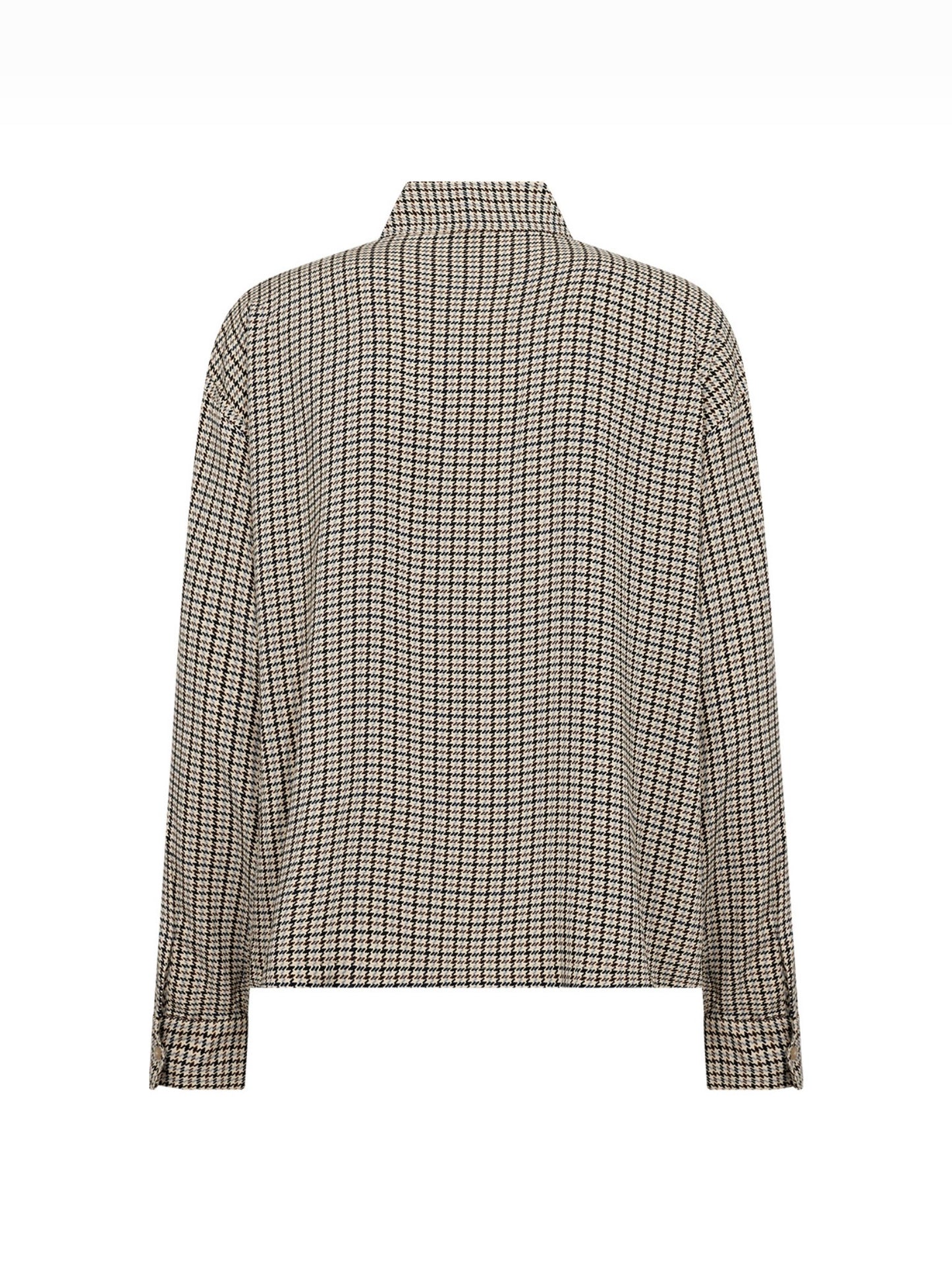 Bluse SC-Halia 2 braun/blau kariert