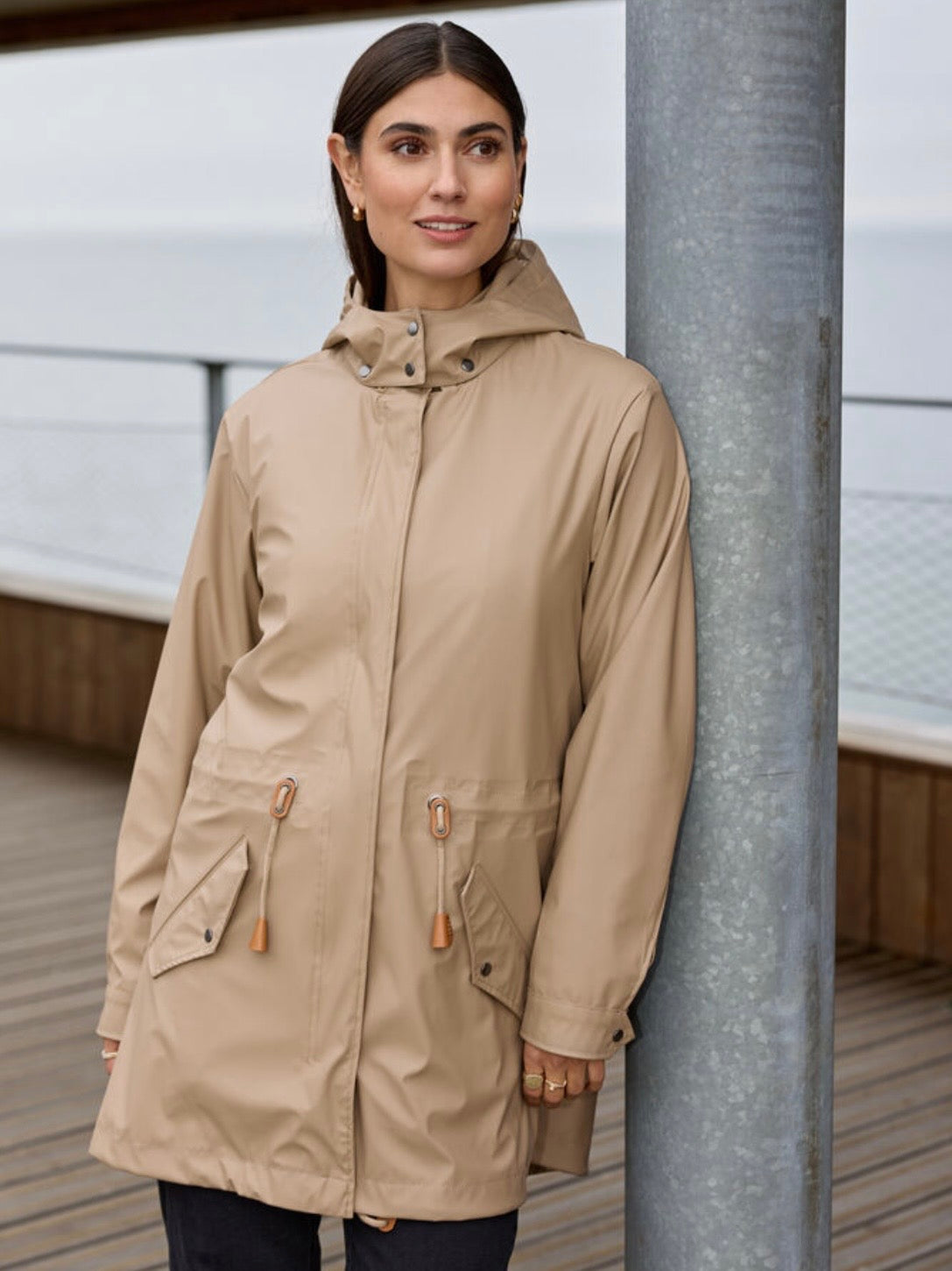Regenjacke Alexa 1 camel