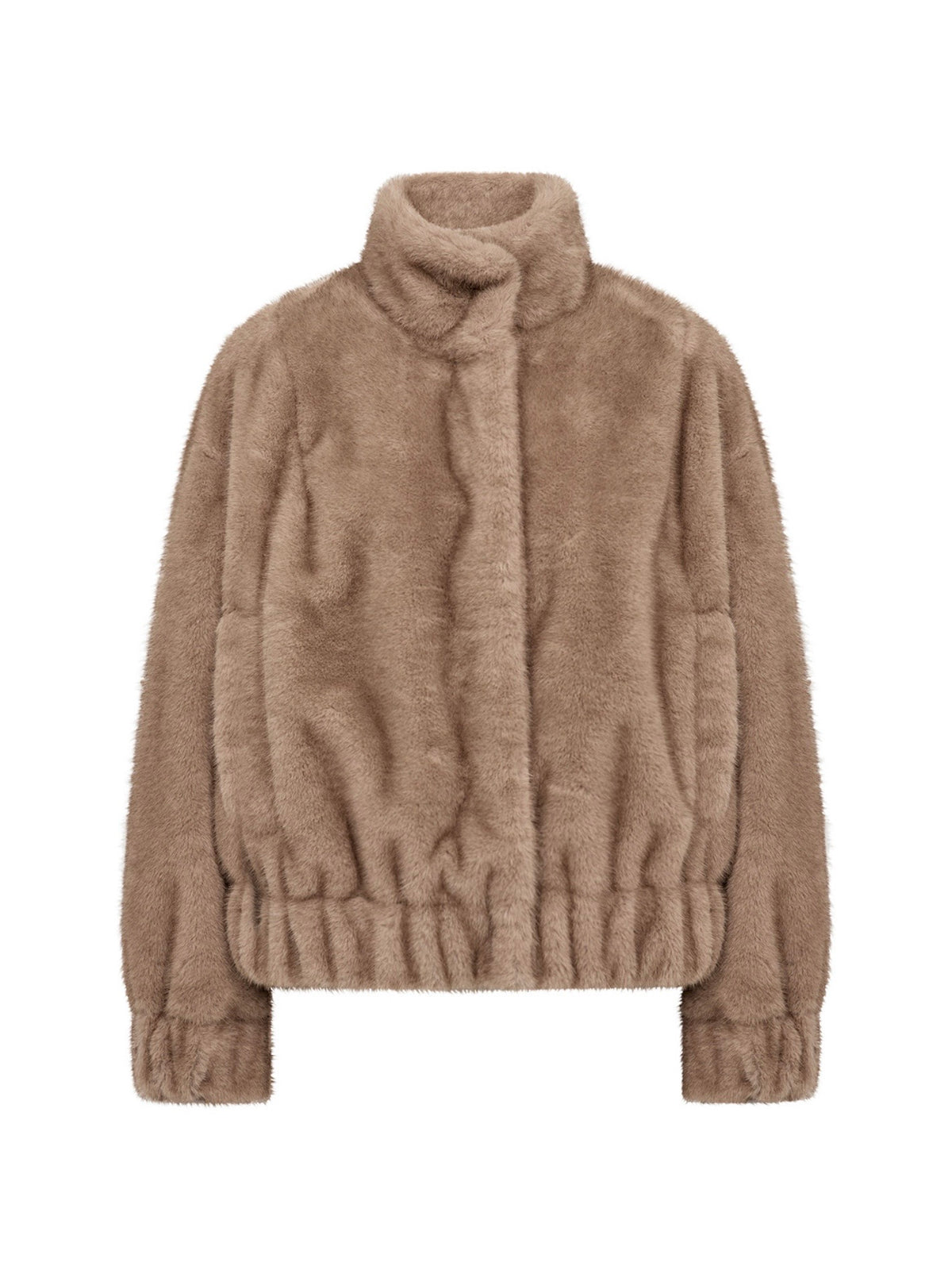 Kunstpelzjacke SC-Haye 2 camel