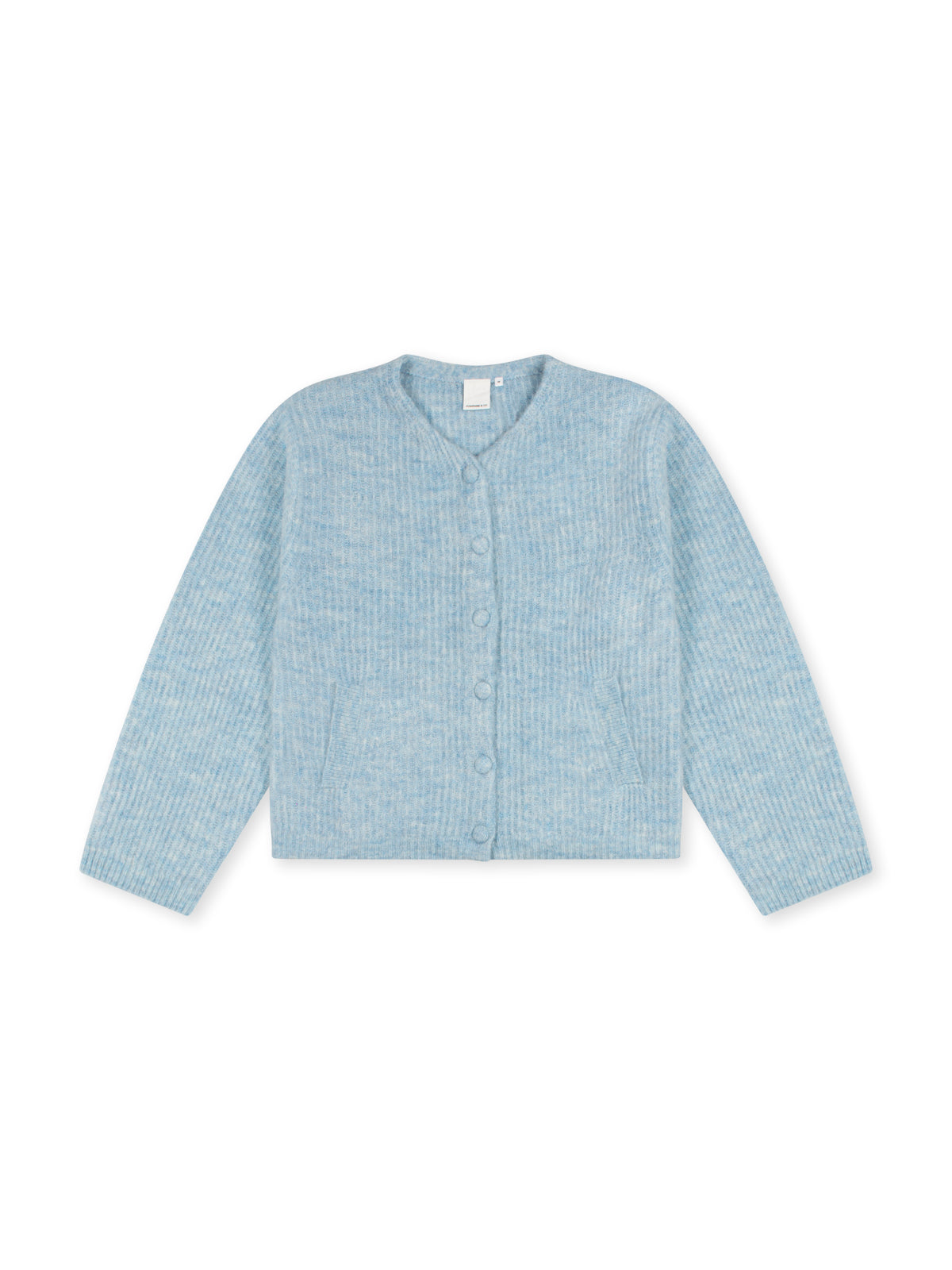 Strickjacke Carolina light blue