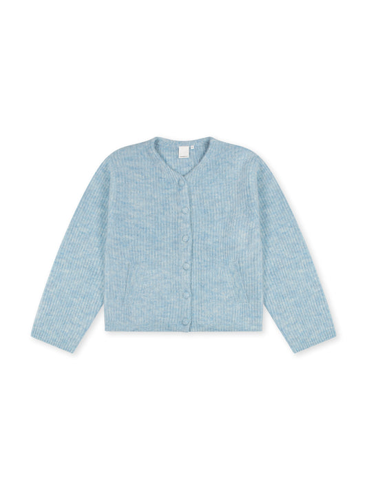 Strickjacke Carolina light blue