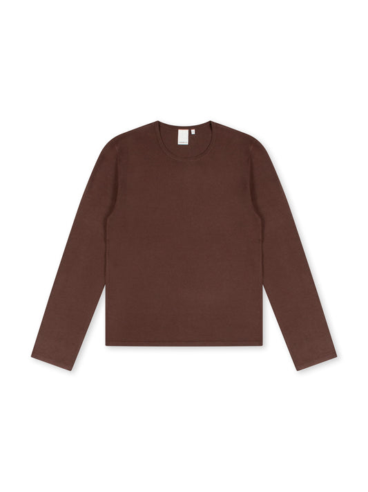 Pullover Cristal dark brown