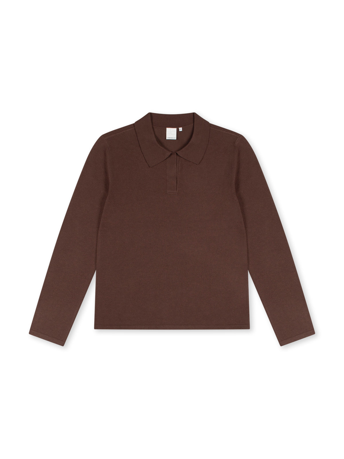 Polopullover Cyton dark brown