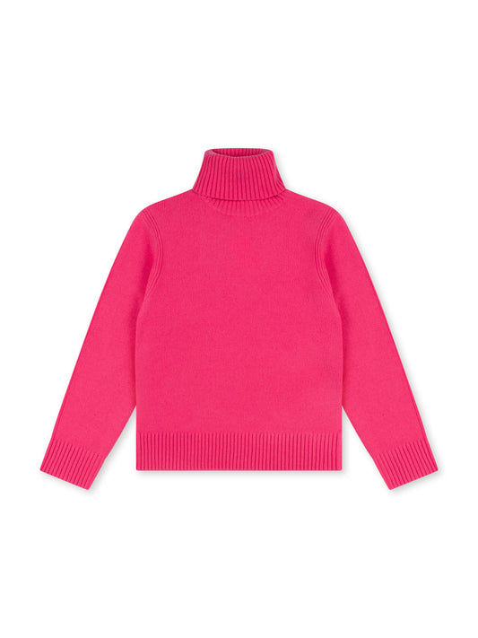 Rollkragenpullover Alfonso fuchsia