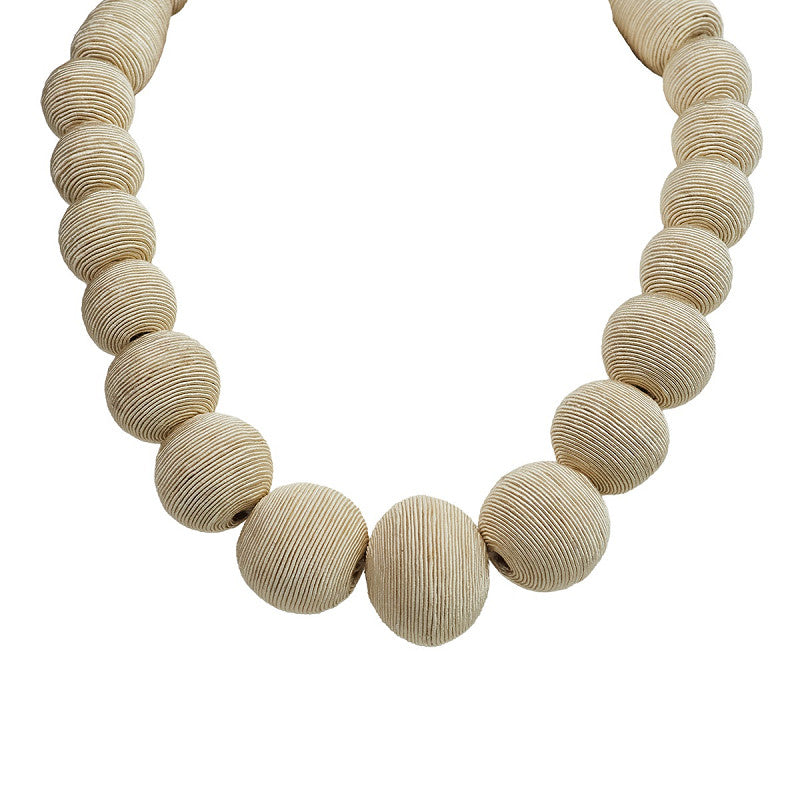 Halskette Esme beige