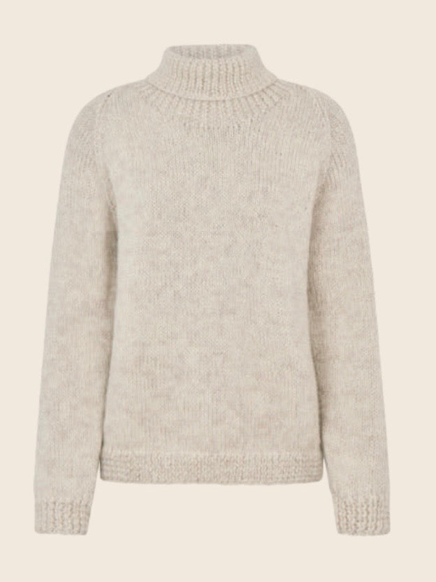 Pullover Yrsa hellbeige meliert