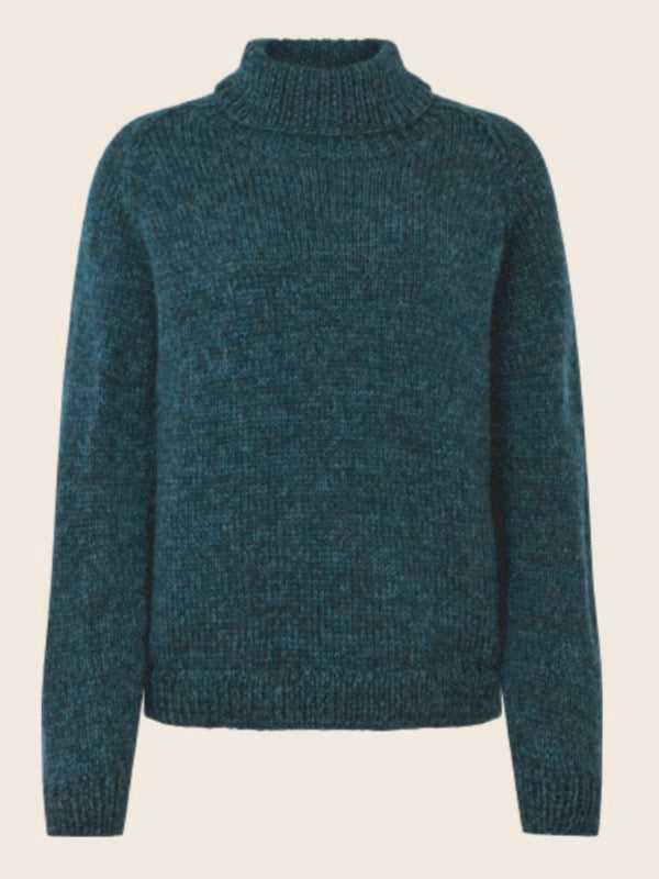 Pullover Yrsa dunkelblau meliert
