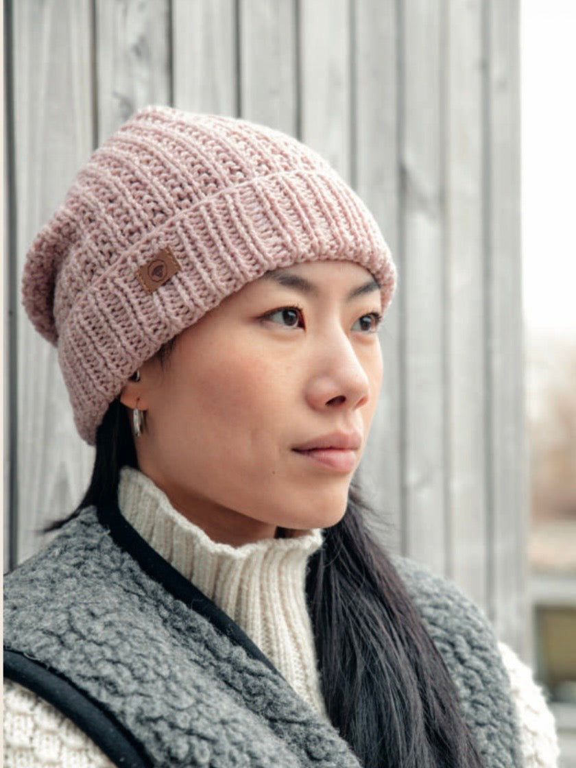 Strickmütze Ulv dark rosé