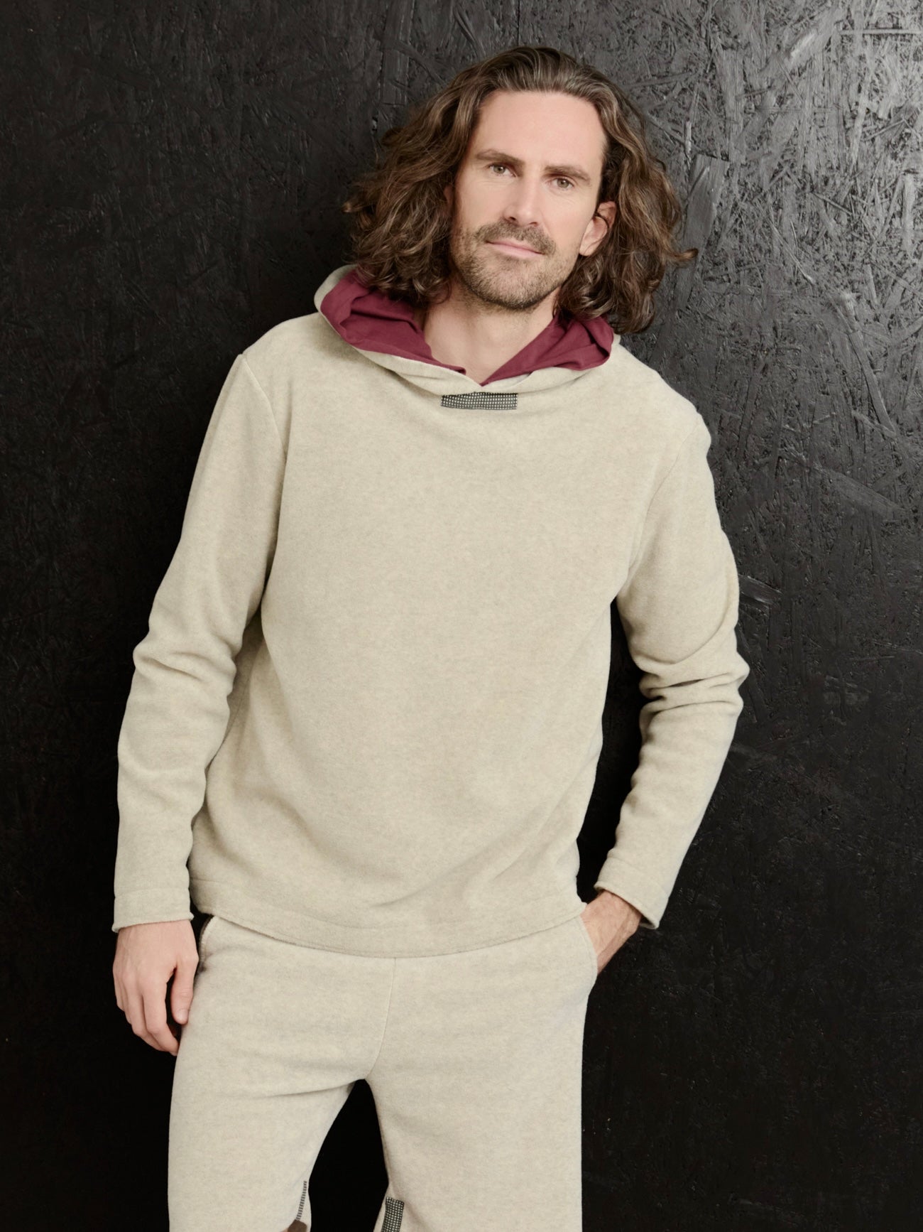 Herren Fleece HOODIE 1059C, in mehreren Farben