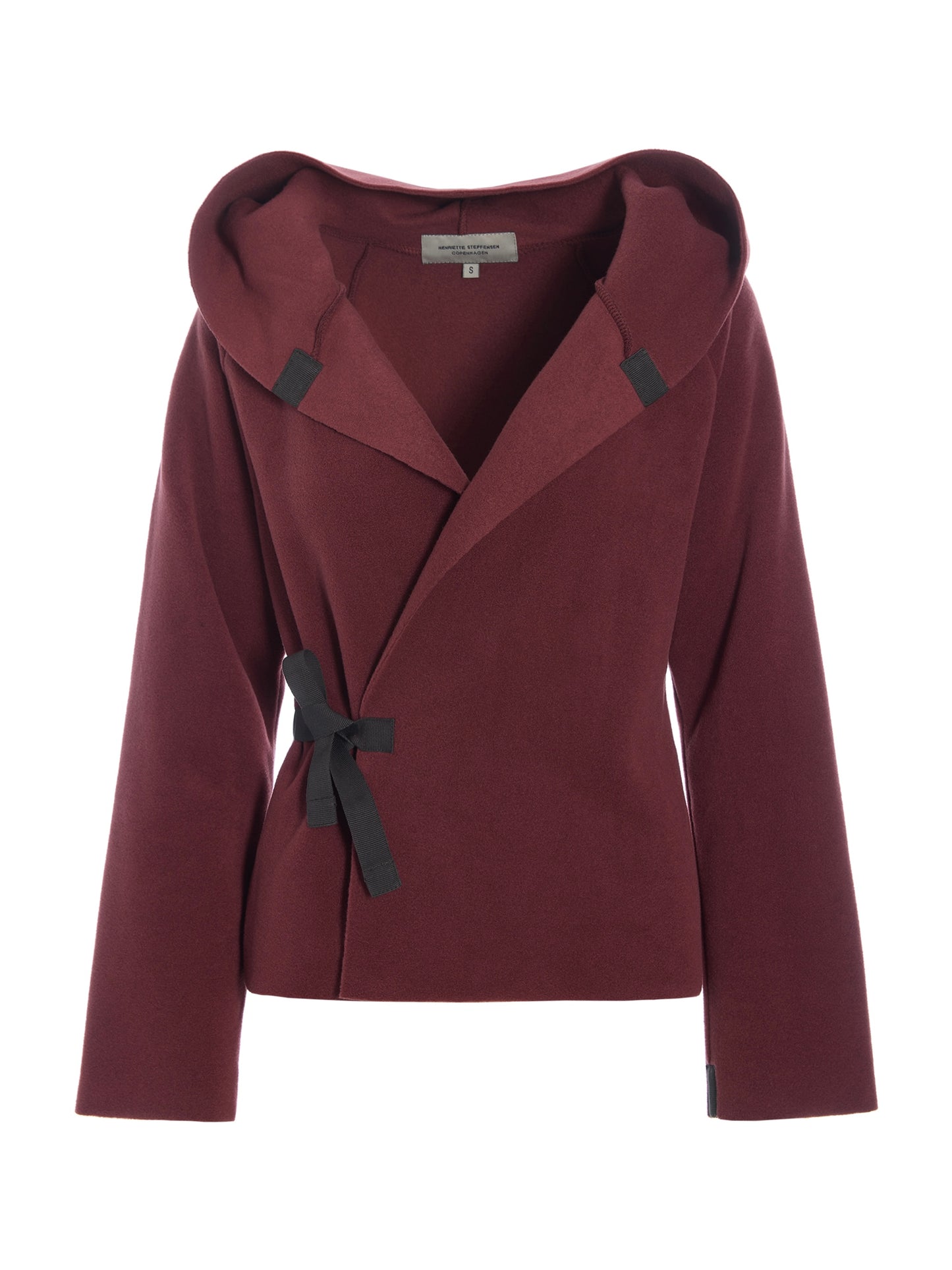 Fleece Wickeljacke WRAP 1009 mit Kapuze, in mehreren Farben