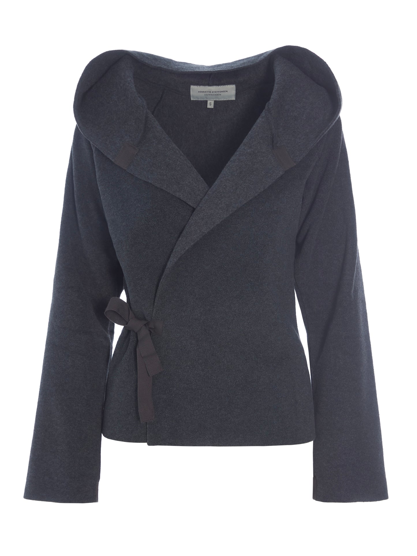 Fleece Wickeljacke WRAP 1009 mit Kapuze, in mehreren Farben