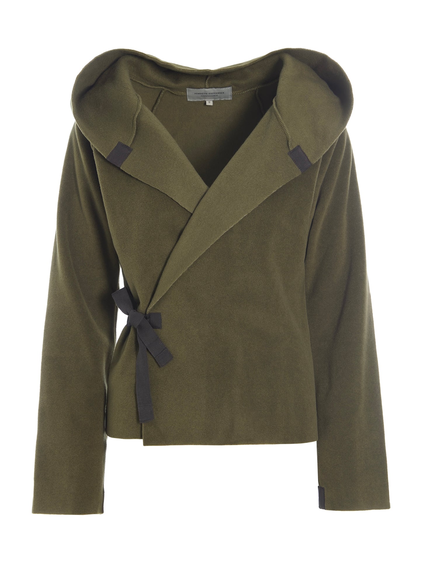 Fleece Wickeljacke WRAP 1009 mit Kapuze, in mehreren Farben