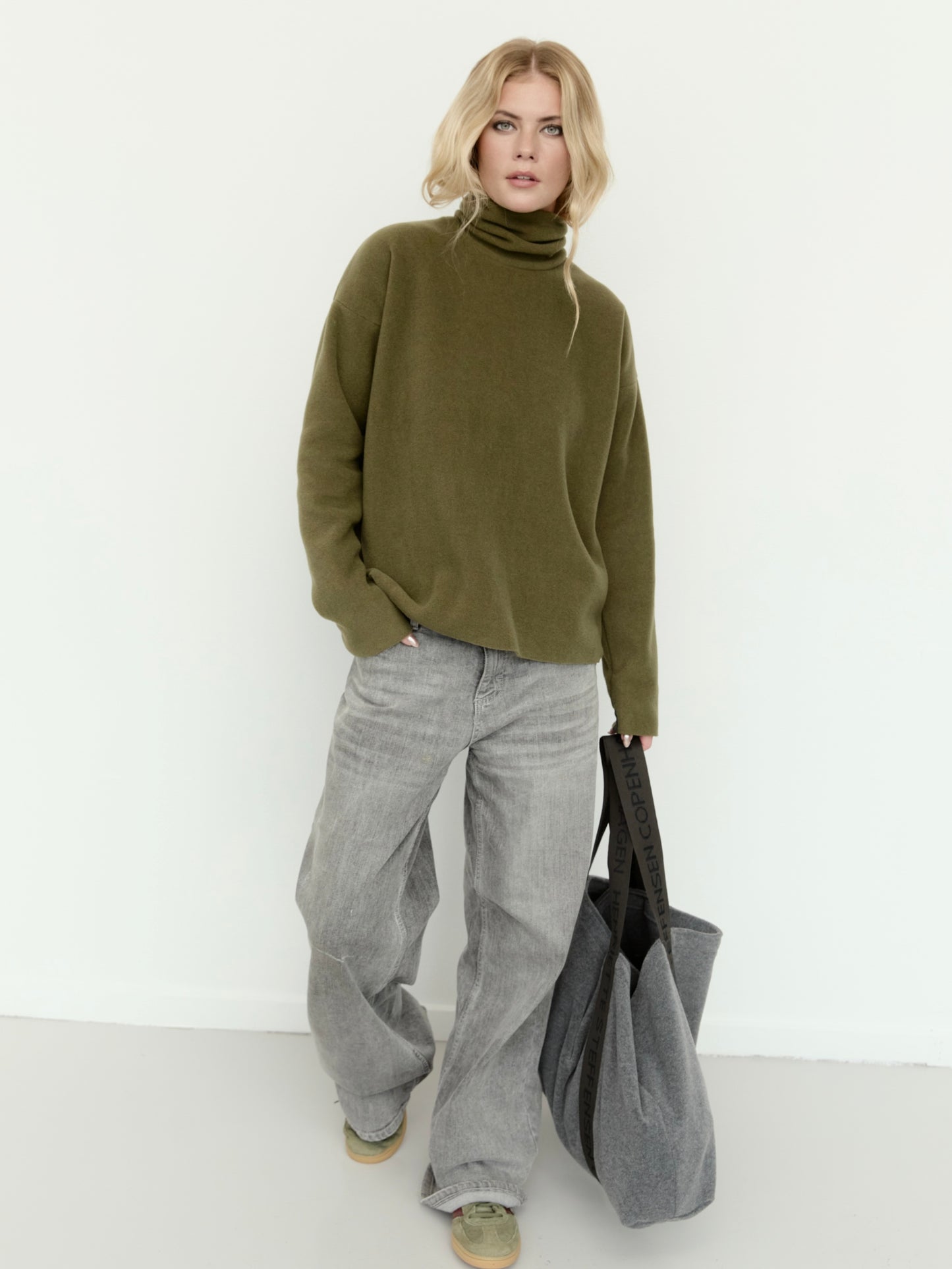 Fleece Pullover HIGH NECK 1360, in mehreren Farben