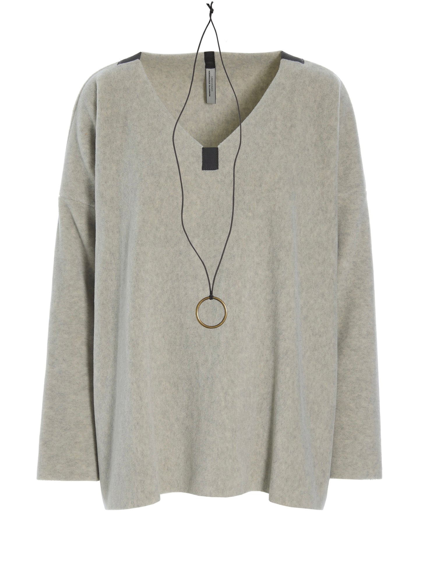 Fleece Pullover V-NECK 1410, in mehreren Farben