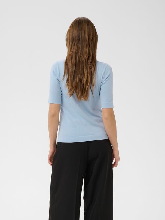 Pullover KAlizza boatneck blue fog