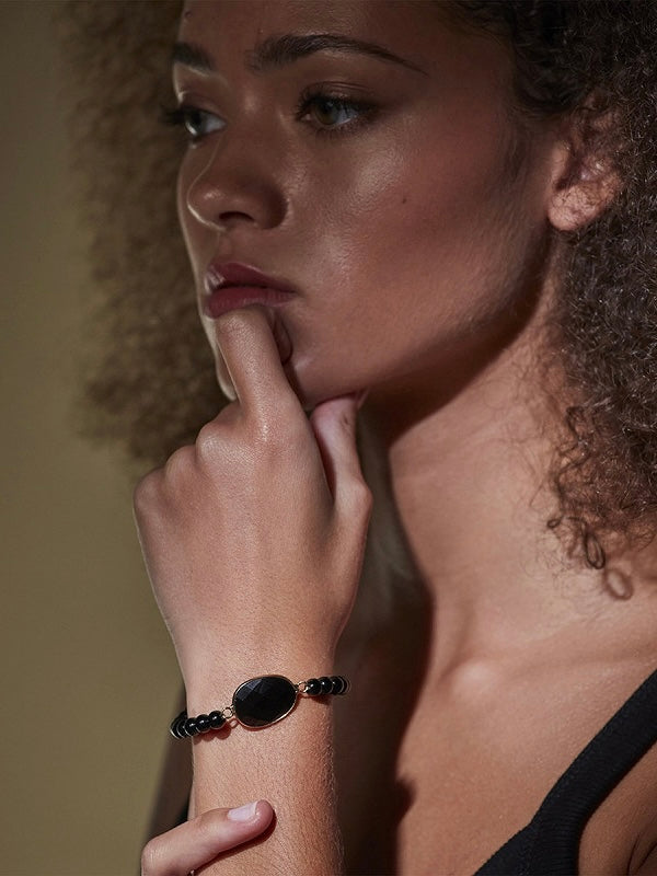 Armband Luna schwarz
