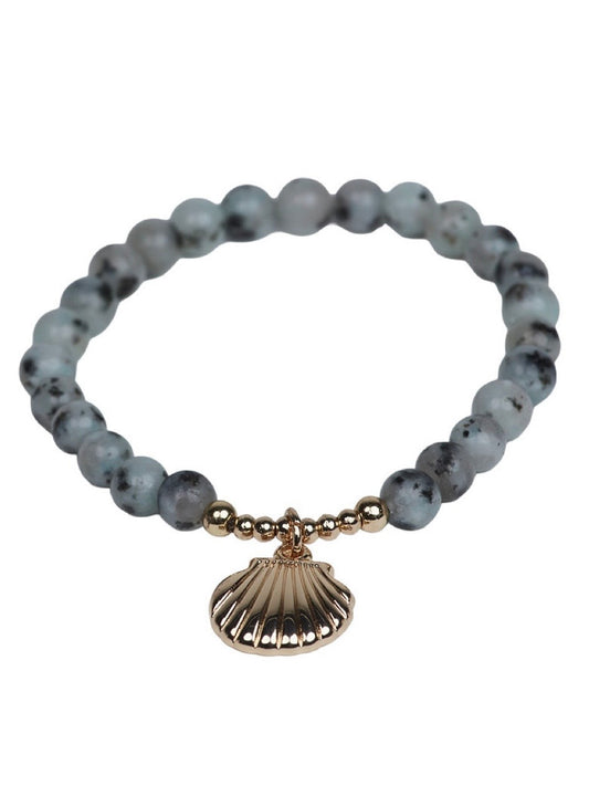 Armband Kaia grau/gold