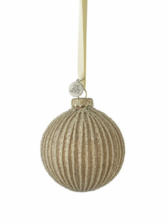 Weihnachtskugel Norille light brown