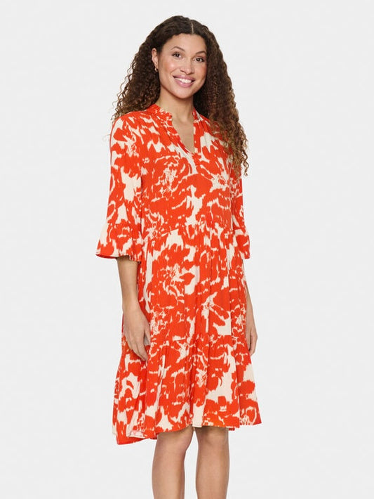 Kleid Eda SZ Poinciana Water Blooms