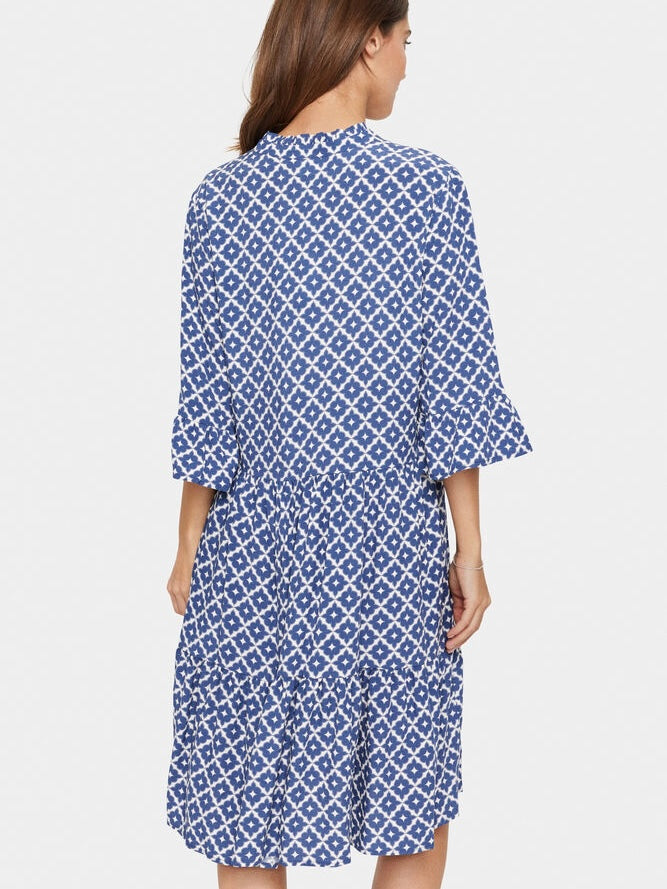 Kleid Eda SZ blue Maroc Tiles