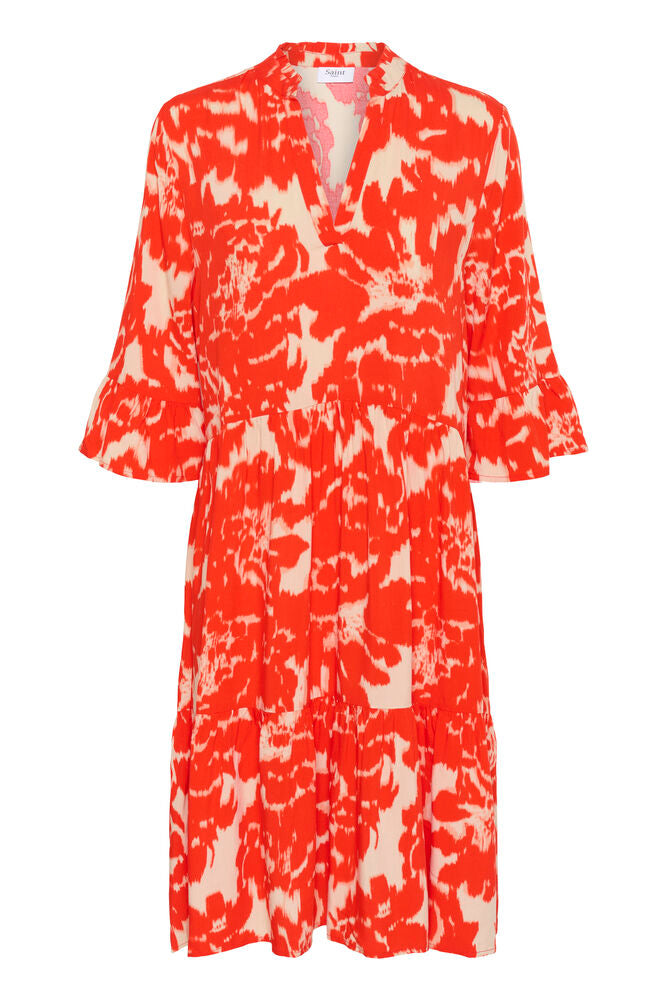 Kleid Eda SZ Poinciana Water Blooms