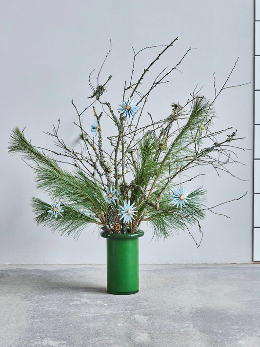 Weihnachtsanhänger HDStari 6er Set hellblau 8cm
