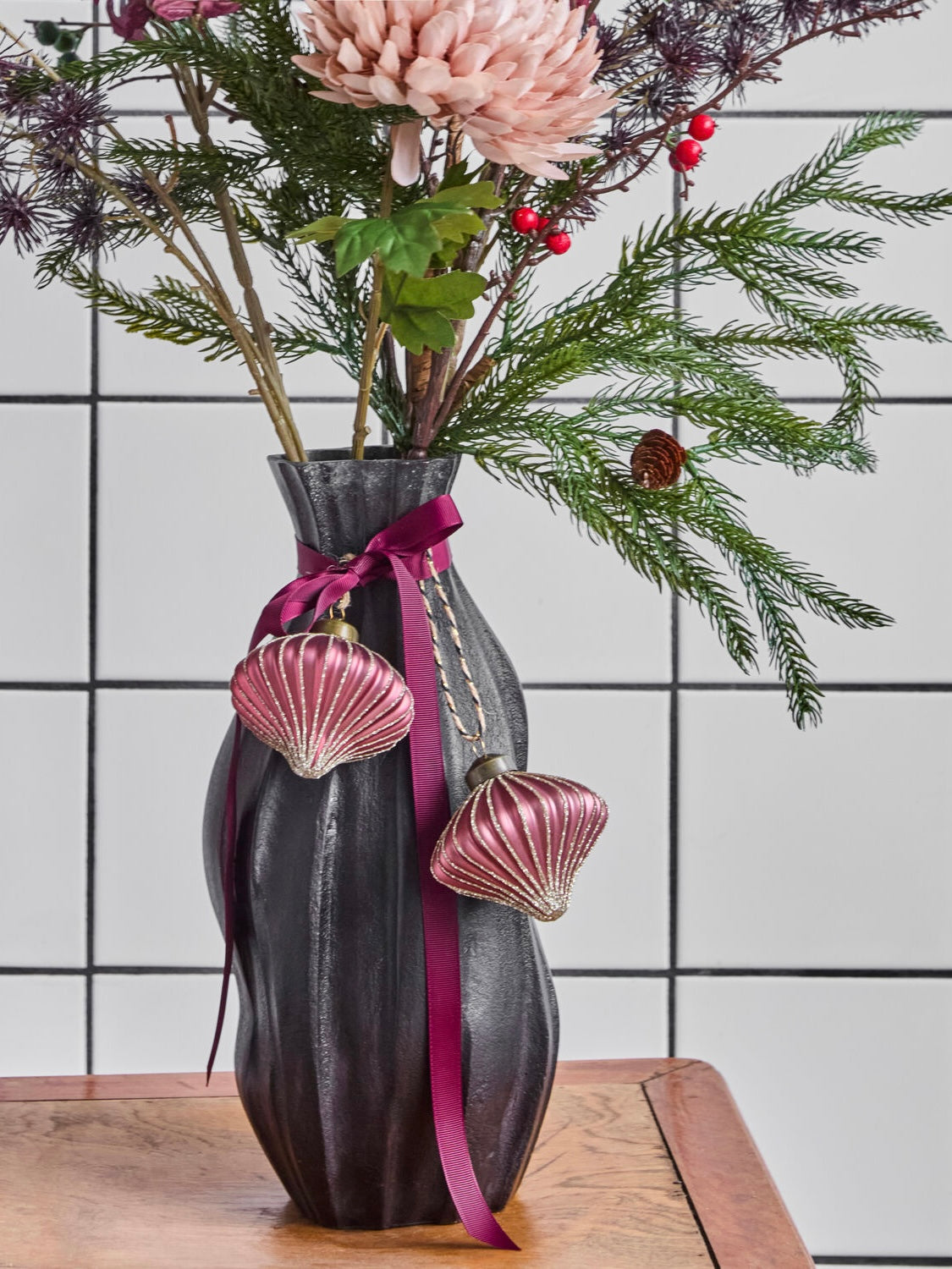 Weihnachtsanhänger HDSpin 4er Set staubrot