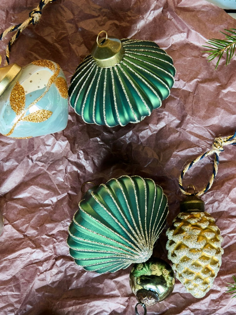 Weihnachtsanhänger HDSpin 4er Set grün
