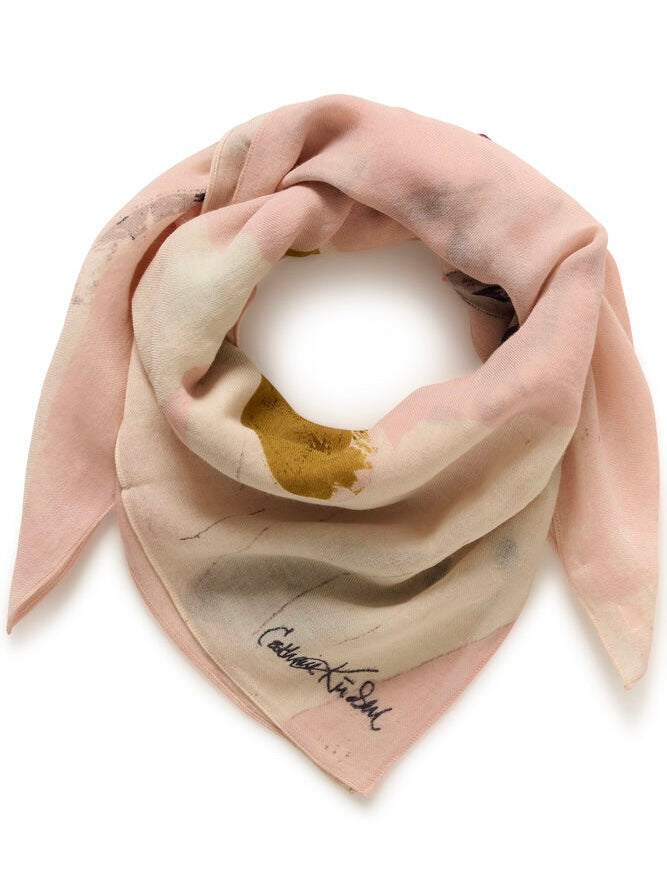 Wollschal Felisia faded rose leaf