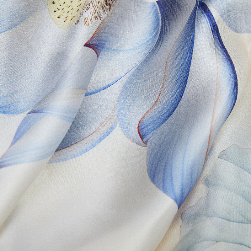 Seidentuch Lola hellblau