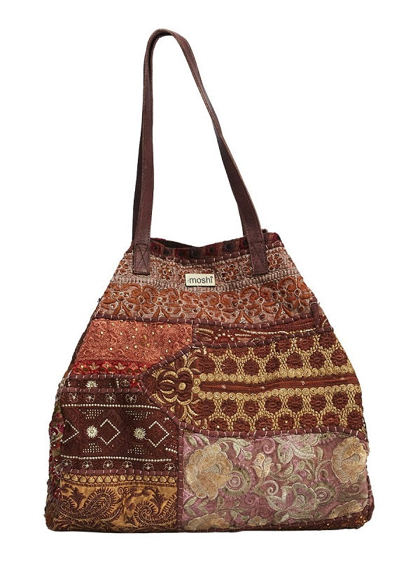 Schultertasche Ritikka bombay brown