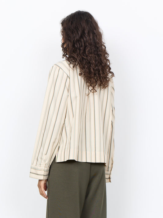 Hemdbluse SC-Haley 2 beige/khaki