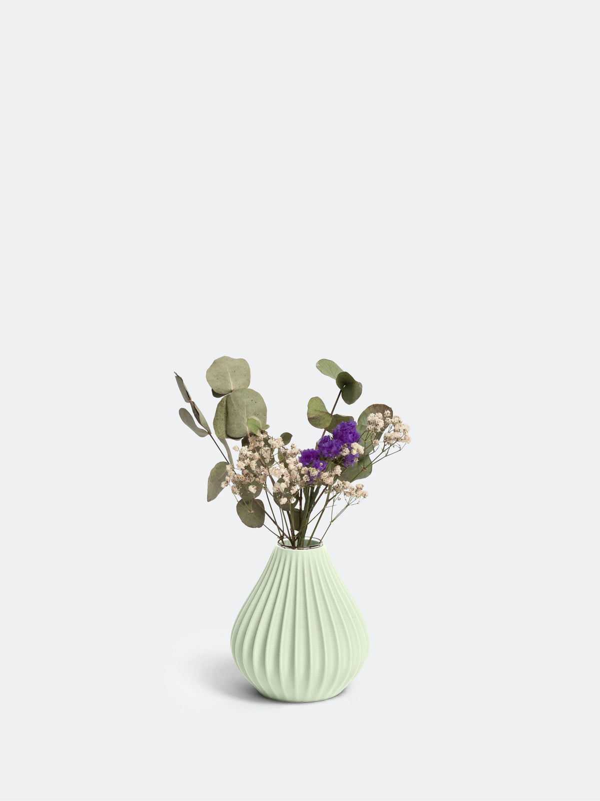 3D Vase Raindrop salbeigrün von Nevalu auf